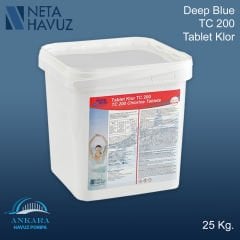 Deep Blue TC 200 Tablet Klor % 90 - 25 kg