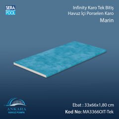 Marin 33x66x1,80 cm Infinity Kaymaz Karo Tek Bitiş