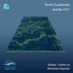 Verde Guatemala 33x66x1,80 cm Merdiven Kaymazı
