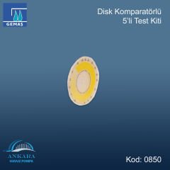 5'li Disk Komparatörlü Test Kitleri