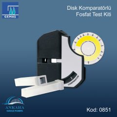 Fosfat Test Kiti, Disk Komparatörlü