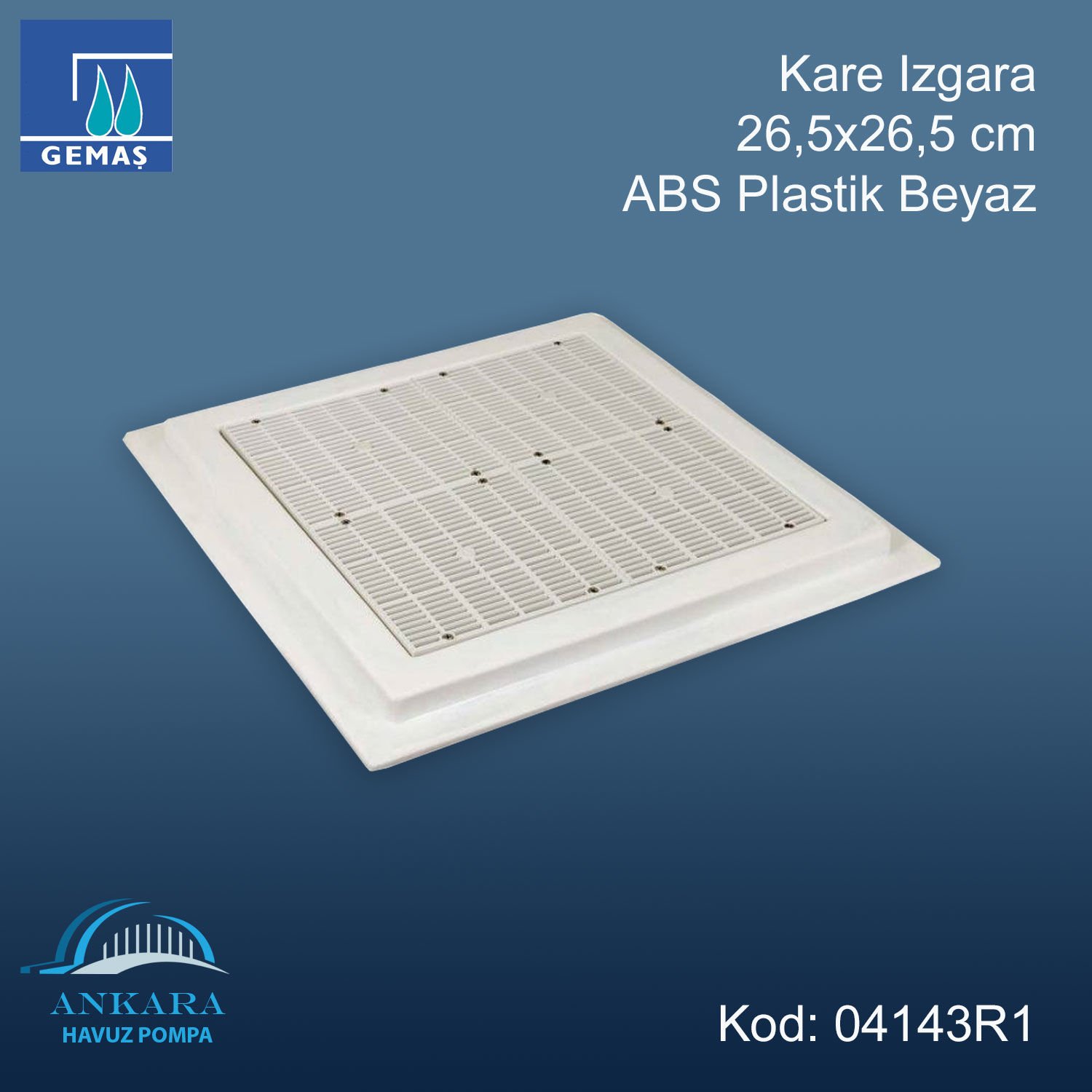 Kare Izgara - Kare Izgara 26,5x26,5