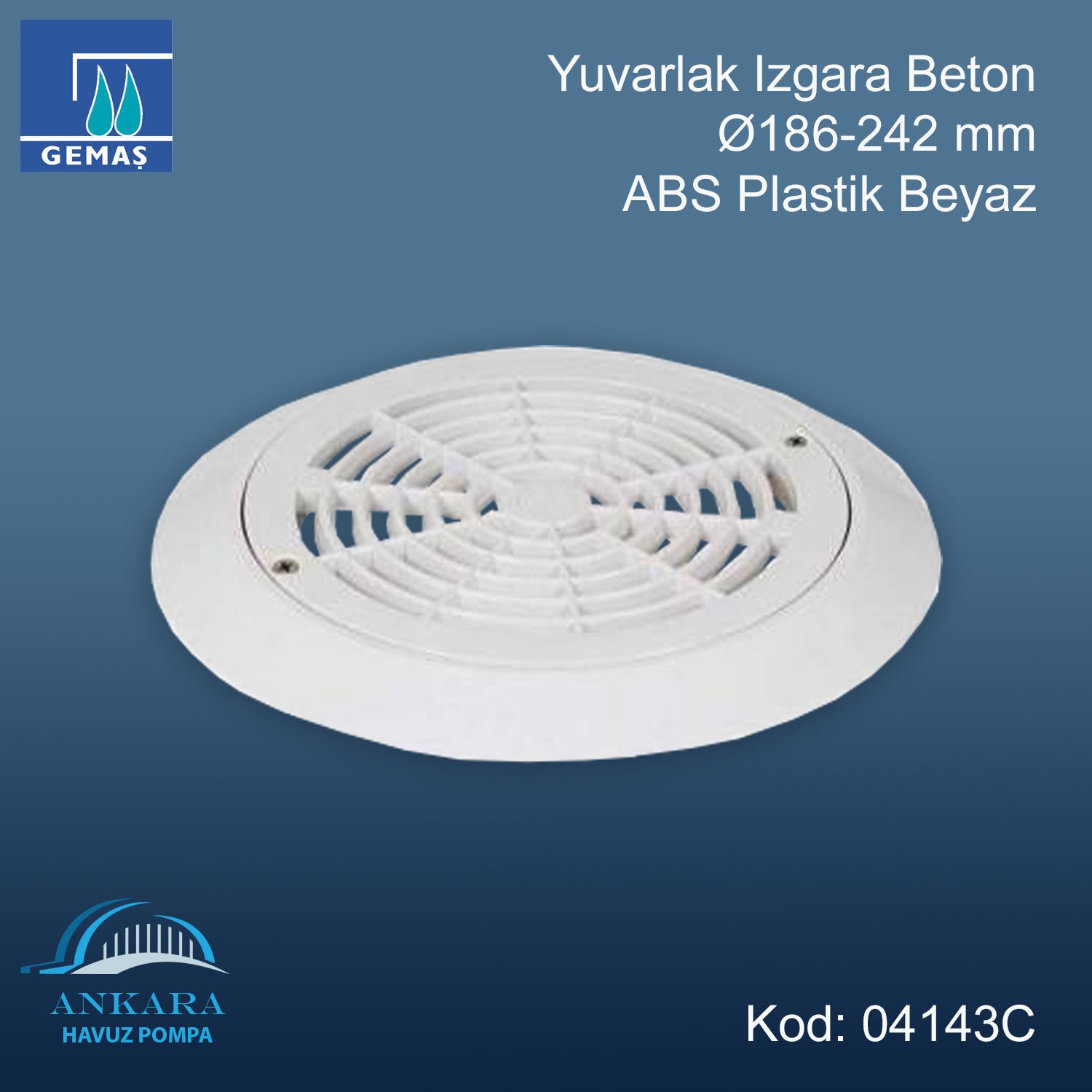 Yuvarlak Izgara - Yuvarlak Izgara Beton