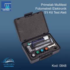 Primelab Multitest Fotometreli Elektronik Test Aleti