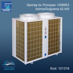 GEMAŞ Isı Pompası. 100MS3 - Isıtma/Soğutma 42 kW