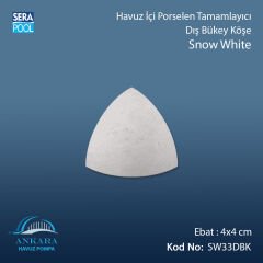 Snow White 4x4 cm Dış Bükey Köşe