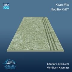 Kaan Mix 33x66x1,80 cm Merdiven Kaymazı