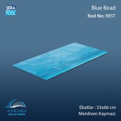 Blue Bead 33x66x1,80 cm Merdiven Kaymazı