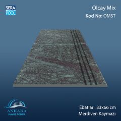 Olcay Mix 33x66x1,80 cm Merdiven Kaymazı
