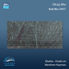 Olcay Mix 33x66x1,80 cm Merdiven Kaymazı