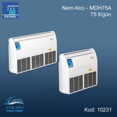 Gemaş Nem Alıcı - MDH75A / 75lt/gün