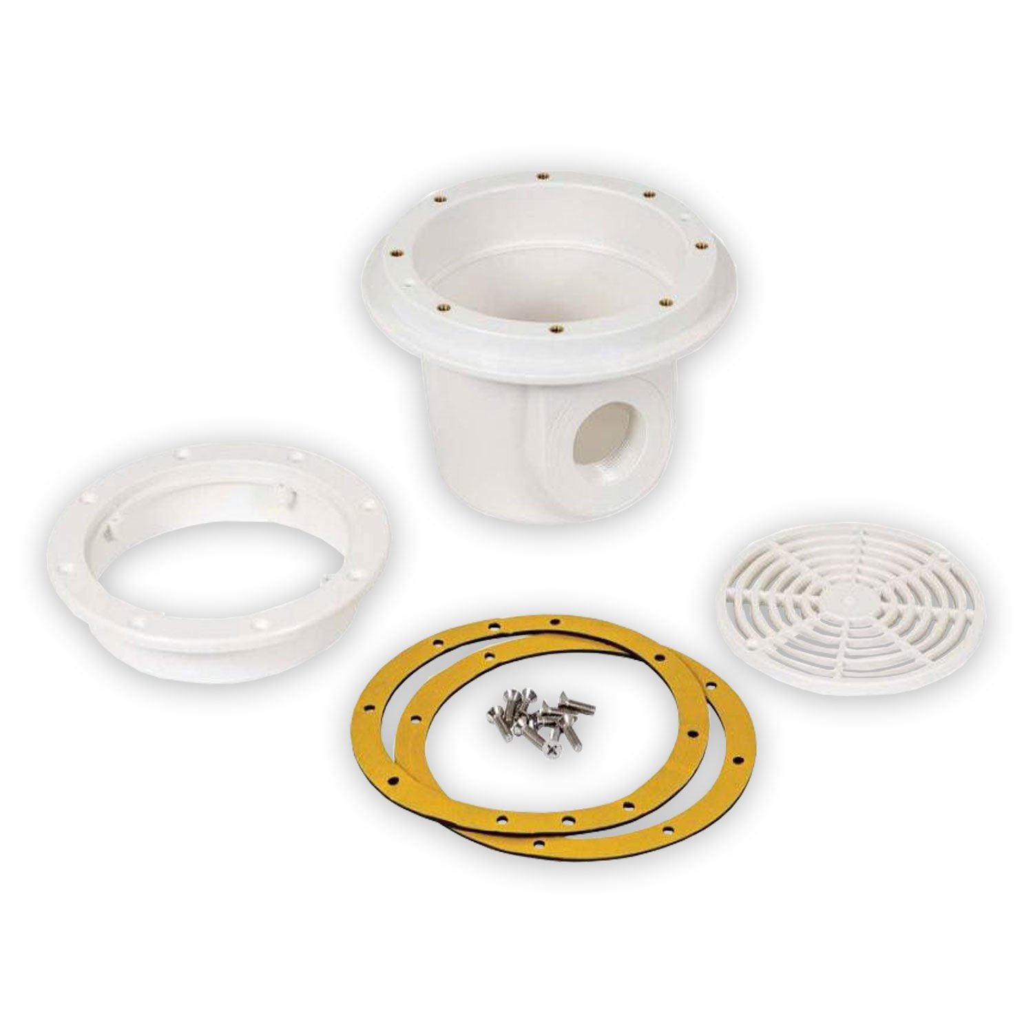 Yuvarlak Gövdeli Dip Süzgeci - Dip Süzgeci Yuvarlak Liner 2'' Flanş: 6,35 mm