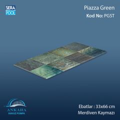 Piazza Green 33x66x1,80 cm Merdiven Kaymazı
