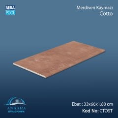 Cotto 33x66x1,80 cm Merdiven Kaymazı