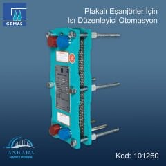 Gemaş Plakalı Eşanjörler İçin Isı Düzenleyici Otomasyon