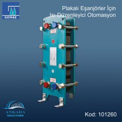 Gemaş Plakalı Eşanjörler İçin Isı Düzenleyici Otomasyon