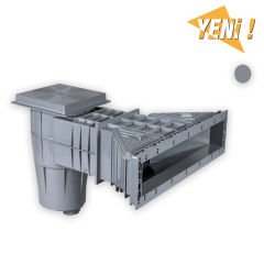Yükseltilmiş Lüks Geniş Ağızlı Skimmer Antrasit - RAL 7016