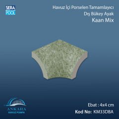 Kaan Mix 4x4 cm Dış Bükey Ayak