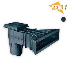 Yükseltilmiş Lüks Geniş Ağızlı Skimmer Gri - RAL 7004