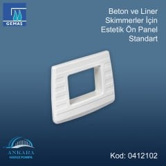 Beton ve Liner Skimmerler için Estetik Ön Panel - Standart