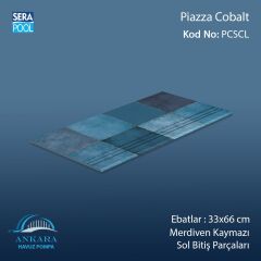 Piazza Cobalt 33x66x1,80 cm Merdiven Kaymazı Sol Bitiş