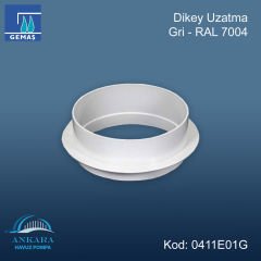Skimmer Dikey Uzatma Gri - RAL 7004