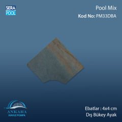 Pool Mix 4x4 cm Dış Bükey Ayak
