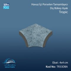 Tropic 4x4 cm Dış Bükey Ayak