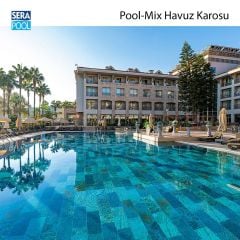 Pool Mix (16,5x66 cm) Porselen Karo - m² 'si