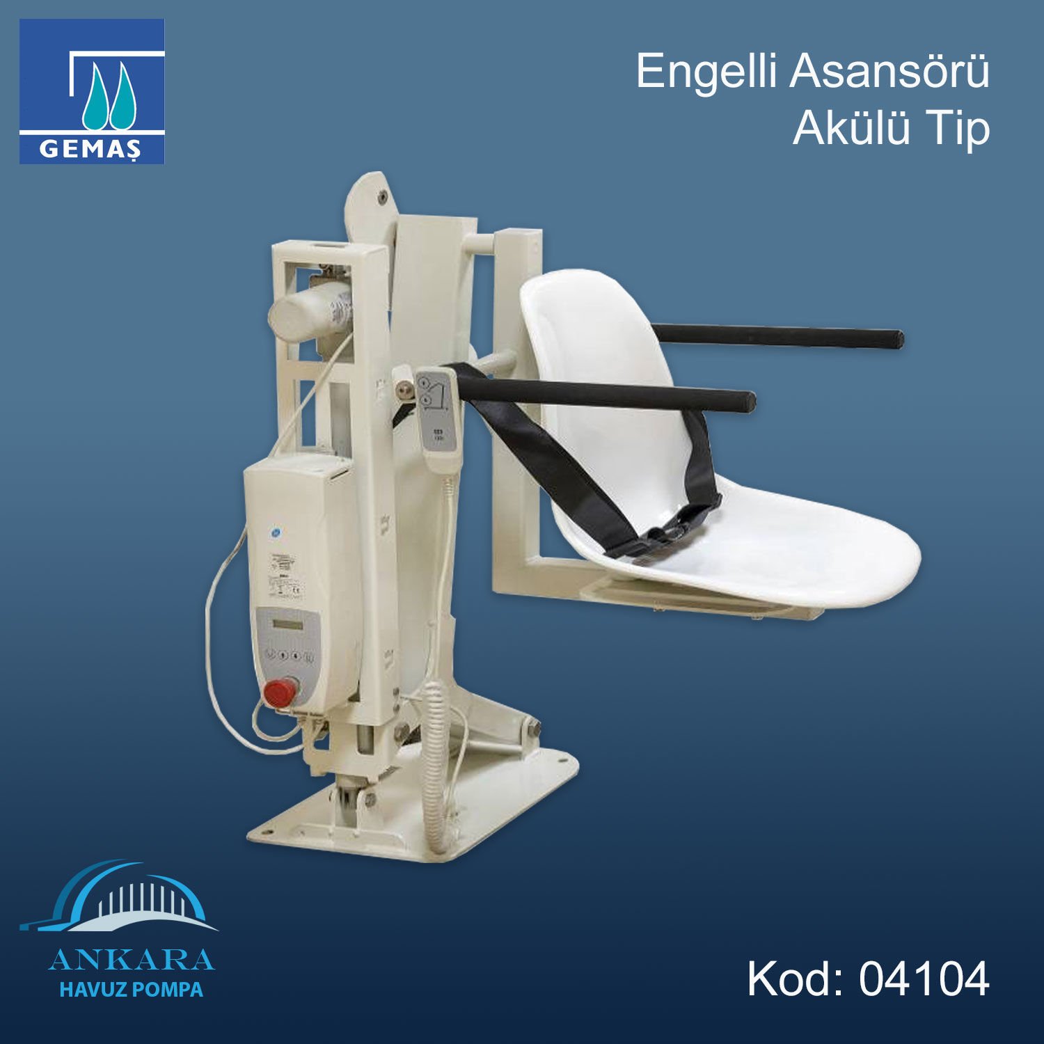 Engelli Asansörü - Akülü Tip