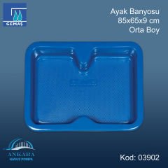 Ayak Banyosu 85x65x9 cm Orta Boy