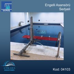 Engelli Asansörü - Sedyeli