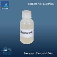 Serbest Klor Elektrodu - Membran Elektrolidi 50 cc