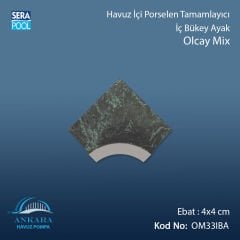 Olcay Mix 4x4 cm İç Bükey Ayak