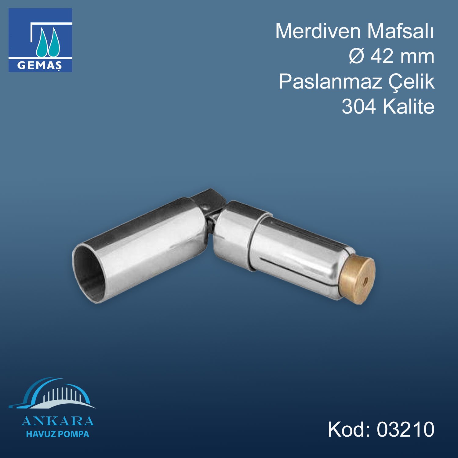 Merdiven Mafsalı Ø 42 mm