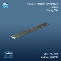 Olcay Mix 4x33 cm İç Bükey