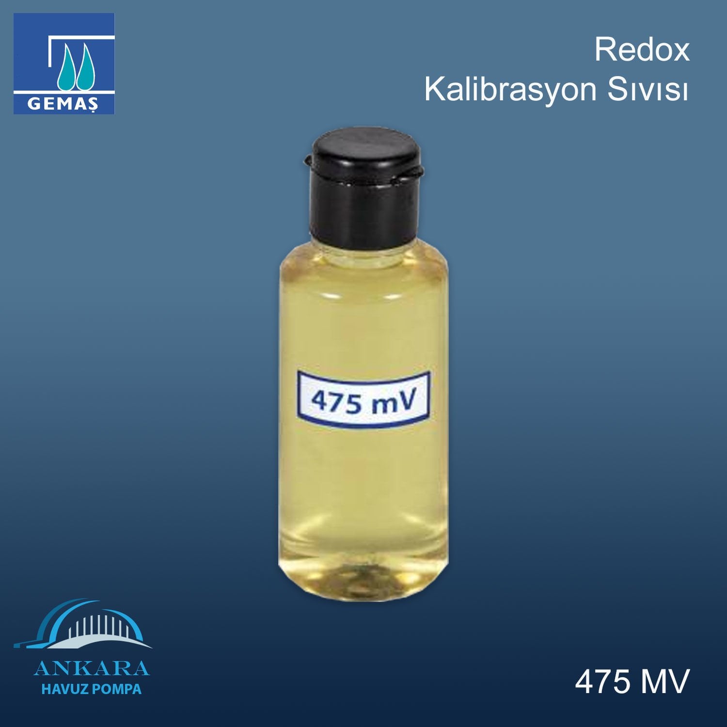 Redox Kalibrasyon Sıvısı - 475 MV / 50 CC