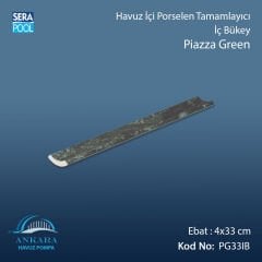 Piazza Green 4x33 cm İç Bükey