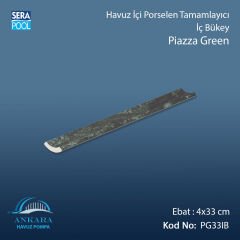Piazza Green 4x33 cm İç Bükey