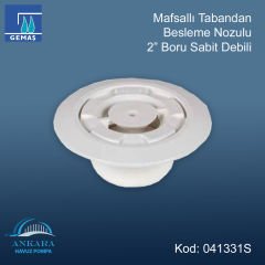 Mafsallı Tabandan Besleme Nozulu 2'' Boru Sabit Debili