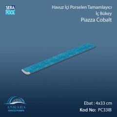 Piazza Cobalt 4x33 cm İç Bükey