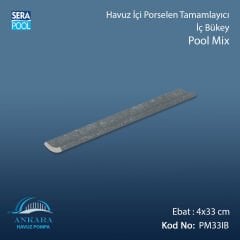 Pool Mix 4x33 cm İç Bükey