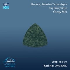 Olcay Mix 4x4 cm Dış Bükey Köşe