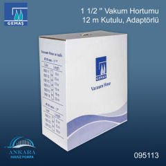11/2 '' Vakum Hortumu-12 M Kutulu