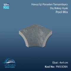 Pool Mix 4x4 cm Dış Bükey Ayak