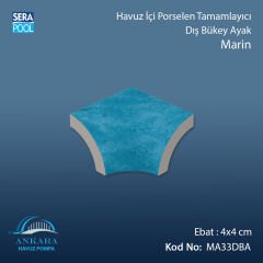 Marin 4x4 cm Dış Bükey Ayak
