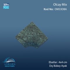 Olcay Mix 4x33 cm Dış Bükey