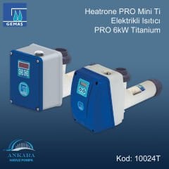 Heatrone PRO Mini Ti 6 kW Elektrikli Isıtıcı Titanium