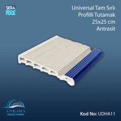 Universal Tam Sırlı Profilli Tutamak 25x25 cm Antrasit