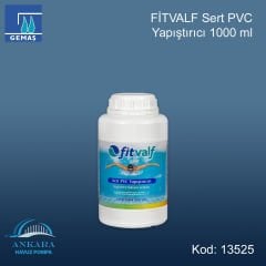 Fitvalf Sert Pvc Yapıştırıcı - 1000 ml